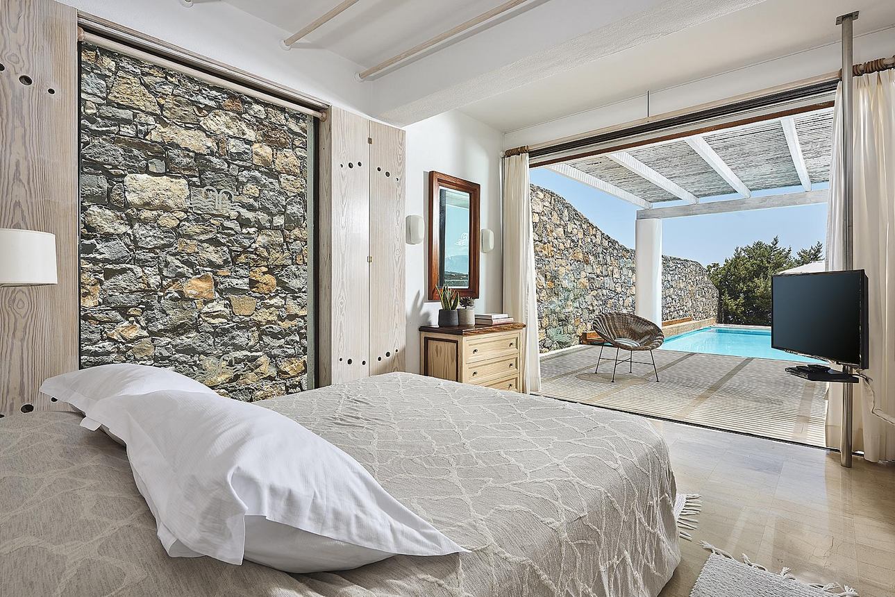 St. Nicolas Bay Resort Hotel & Villas - Seafront 3-bedroom Thalassa Villa Private Pool