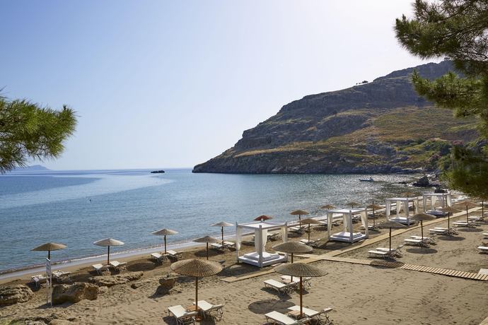 Lindos Blu Luxury Hotel & Suites - Strand