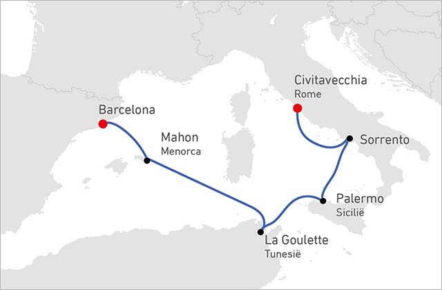 A Journey of Limoncello Days &amp; Catalonia Nights route