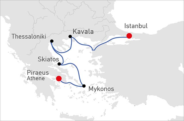 A Journey of Mykonos Sunsets &amp; Macedonia Kingdoms route